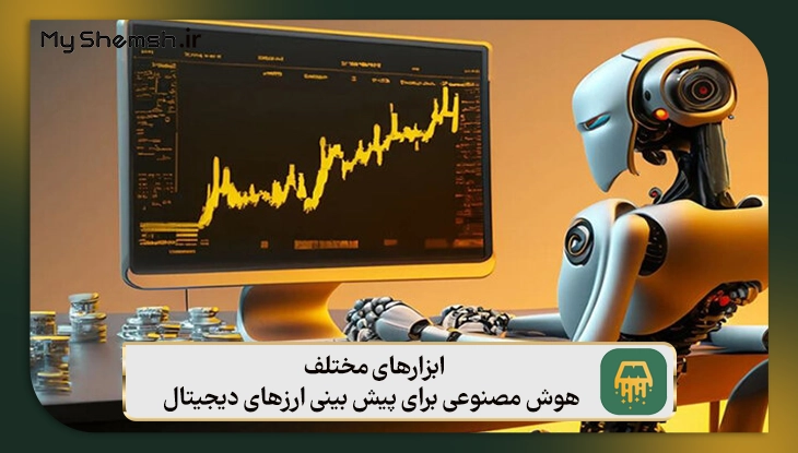 ابزارهای مختلف هوش مصنوعی برای پیش بینی ارزهای دیجیتال