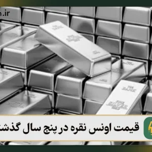 قیمت اونس نقره