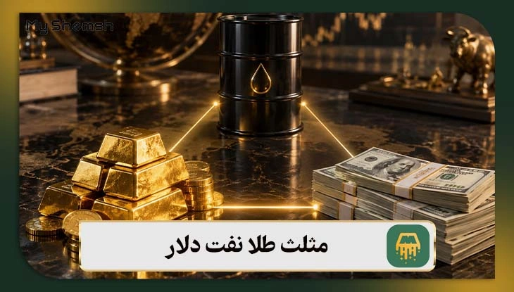 مثلث طلا نفت دلار