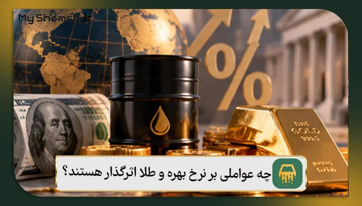 چه عواملی بر نرخ بهره و طلا اثرگذار هستند؟