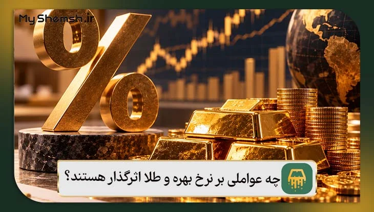 چه عواملی بر نرخ بهره و طلا اثرگذار هستند؟